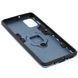 Ударопрочный чехол Transformer Ring for Magnet для Samsung Galaxy A31 (A315) Серый Противоударный, бронированный с кольцом