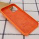 Чехол silicone case for iPhone 12 Pro / 12 (6.1") (Оранжевый / Papaya)