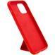 Чехол Silicone Case Hand Holder для Apple iPhone 11 (6.1") (Красный / Red)