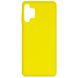 Чехол Silicone Cover Full without Logo (A) для Samsung Galaxy A32 5G (Желтый / Flash)