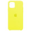 Чехол для iPhone 11 Pro silicone case New Yellow / Желтый