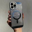 Чехол для iPhone 11 Perforation MagSafe Case Silver