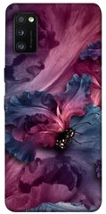 Чехол для Samsung Galaxy A41 PandaPrint Насекомое цветы