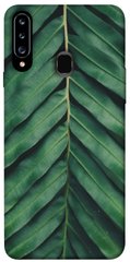 Чехол для Samsung Galaxy A20s PandaPrint Пальмовый лист цветы