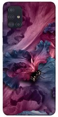 Чехол для Samsung Galaxy A51 PandaPrint Насекомое цветы