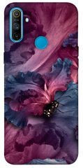Чехол для Realme C3 PandaPrint Насекомое цветы