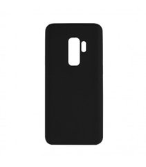 Накладка Silicone Cover for Samsung S9 Plus Black