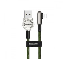 Кабель USB Baseus Exciting Lightning Cable 2.4A 1m зелений