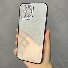 Чехол с блестками для Iphone 15 Plus Brilliant Acrylic Case + защита камеры