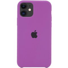 Чохол silicone case for iPhone 11 Grape / фіолетовий