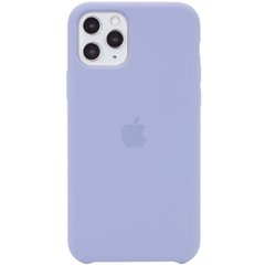Чохол silicone case for iPhone 11 Pro Max (6.5") (Сірий / Lavender Gray)