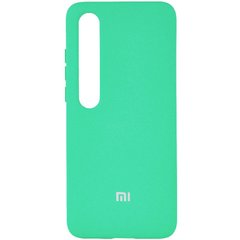 Чехол для Xiaomi Mi 10 / Mi 10 Pro My Colors Full Бирюзовый c закрытым низом и микрофиброю