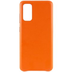 Кожаный чехол AHIMSA PU Leather Case (A) для Samsung Galaxy S20 Plus (Оранжевый)
