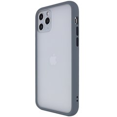 TPU+PC чехол LikGus Maxshield для Apple iPhone 11 Pro (5.8") (Серый)