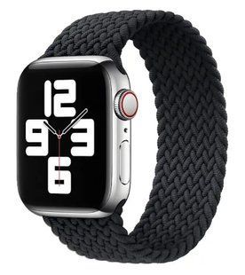 Ремешок Braided Solo Loop для Apple Watch 42/44/45 mm Grey