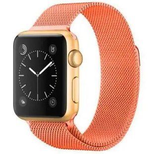 Ремінець для Apple Watch 42/44/45 mm Milanese Loop Papaya