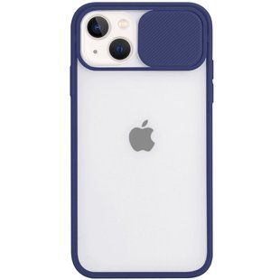 Чохол Camshield mate TPU із шторкою для камери для Apple iPhone 13 (6.1"") Синій