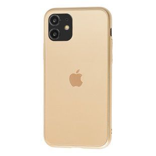 Чехол для iPhone 11 TPU Matt золотистый