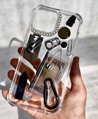 Чохол для iPhone 14 Pro Max Lyuto case B Series Black