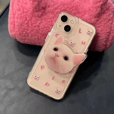 Чехол для iPhone 11 Pro Popsocket Cat Case Transparent