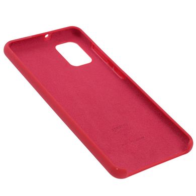 Чохол Silicone для Samsung Galaxy A31 (A315) Premium red raspberry