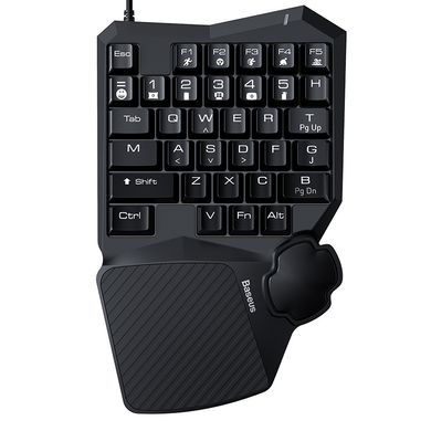 Клавіатура BASEUS GAMO One-Handed Gaming Keyboard GK01| Black