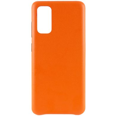 Кожаный чехол AHIMSA PU Leather Case (A) для Samsung Galaxy S20 Plus (Оранжевый)