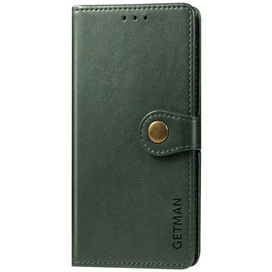 Кожаный чехол книжка GETMAN Gallant (PU) для Samsung Galaxy S20 FE (Зеленый)