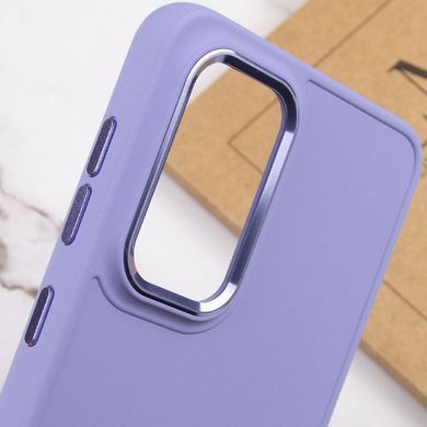 TPU чохол Bonbon Metal Style для Samsung Galaxy A55 (Бузковий / Dasheen)