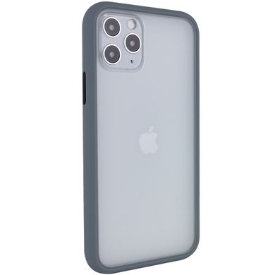 TPU+PC чехол LikGus Maxshield для Apple iPhone 11 Pro (5.8") (Серый)