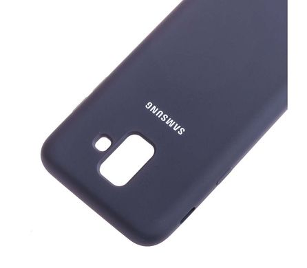 Чохол для Samsung Galaxy A6 2018 (A600) Silky Soft Touch темно синій