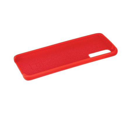 Чехол для Samsung Galaxy S20 (G980) Silky Soft Touch "красный"