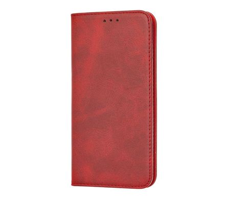 Чехол книжка для Huawei P Smart Plus Black magnet красный