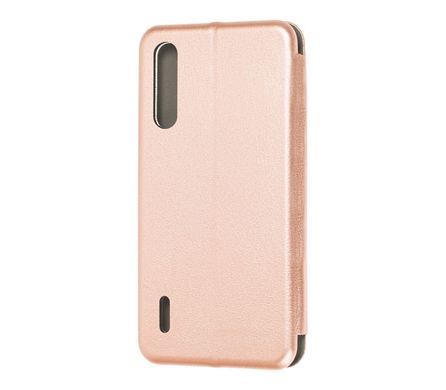 Чехол книжка Premium для Xiaomi Mi A3 / Mi CC9e розово-золотистый