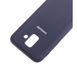 Чехол для Samsung Galaxy A6 2018 (A600) Silky Soft Touch темно синий