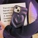 Чехол для iPhone 13 Pro Рельефное сердечко Purple