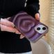 Чехол для iPhone 13 Pro Рельефное сердечко Purple