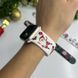 Новорічний ремінець для Apple Watch 42/44/45/49 mm Christmas Series ver 1