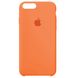 Чохол silicone case for iPhone 7 Plus / 8 Plus Papaya / Помаранчевий