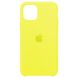 Чехол для iPhone 11 Pro silicone case New Yellow / Желтый