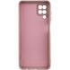 Чохол для Samsung Galaxy M53 5G Silicone Full camera закритий низ + захист камери Рожевий / Pink Sand