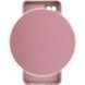 Чохол для Samsung Galaxy M53 5G Silicone Full camera закритий низ + захист камери Рожевий / Pink Sand