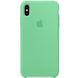 Чохол Silicone case (AAA) Original 1:1 для Apple iPhone XS Max (6.5 ") (Зелений / Spearmint)