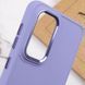 TPU чохол Bonbon Metal Style для Samsung Galaxy A55 (Бузковий / Dasheen)