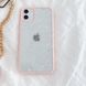 TPU+PC чехол Shiny Stars для Apple iPhone 12 mini (5.4") (Розовый)