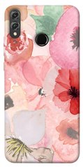 Чехол для Huawei Honor 8X PandaPrint Акварельные цветы 3 цветы