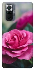 Чехол для Xiaomi Redmi Note 10 Pro Роза в саду цветы