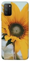 Чехол для Xiaomi Poco M3 PandaPrint Подсолнух цветы