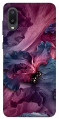 Чехол для Samsung Galaxy A02 PandaPrint Насекомое цветы