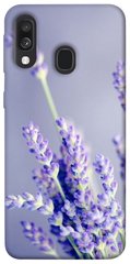 Чехол для Samsung Galaxy A40 (A405F) PandaPrint Лаванда цветы